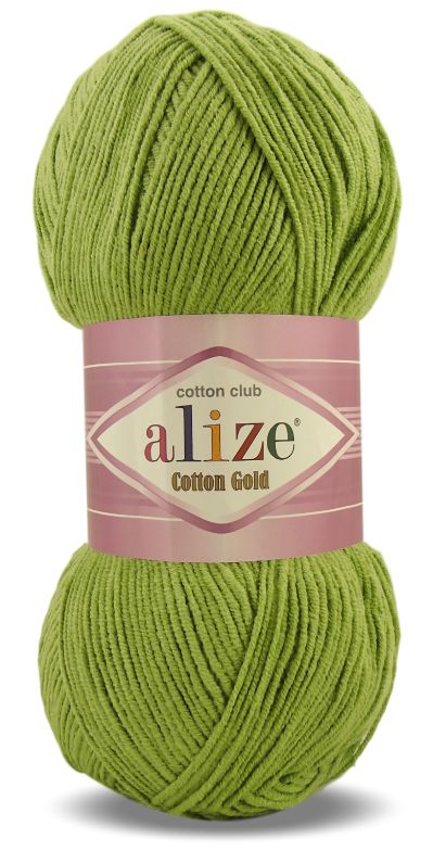 Alize Cotton Gold 485 - füzöld