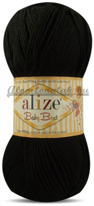 Alize Baby Best 60 - fekete