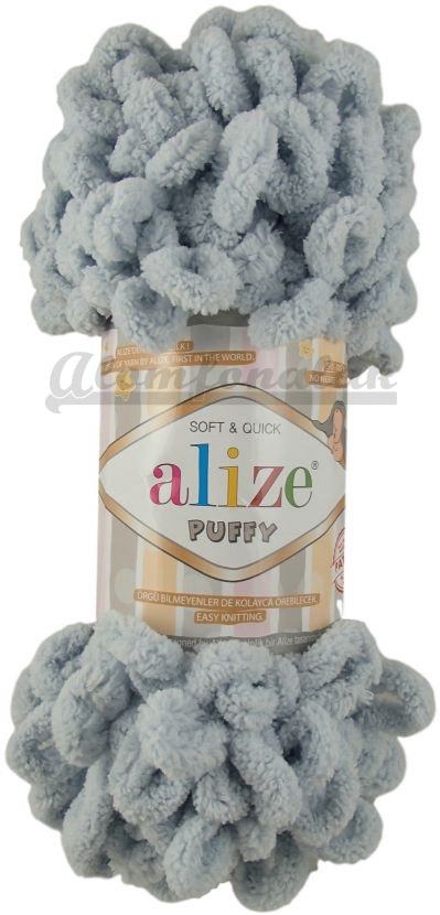 Alize Puffy 416 - szürkés kék