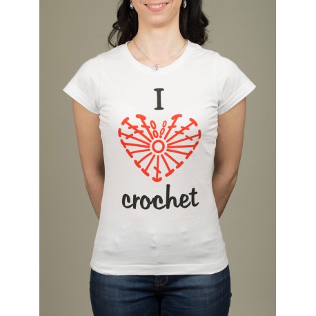Női Pólók - I ♥ Crochet