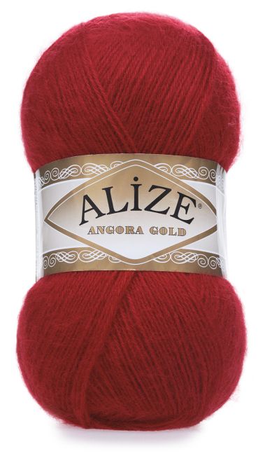 Alize Angora Gold 106 - piros