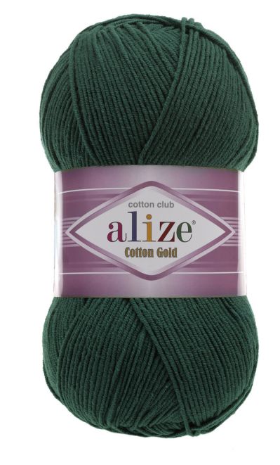 Alize Cotton Gold 426 - karácsonyi zöld