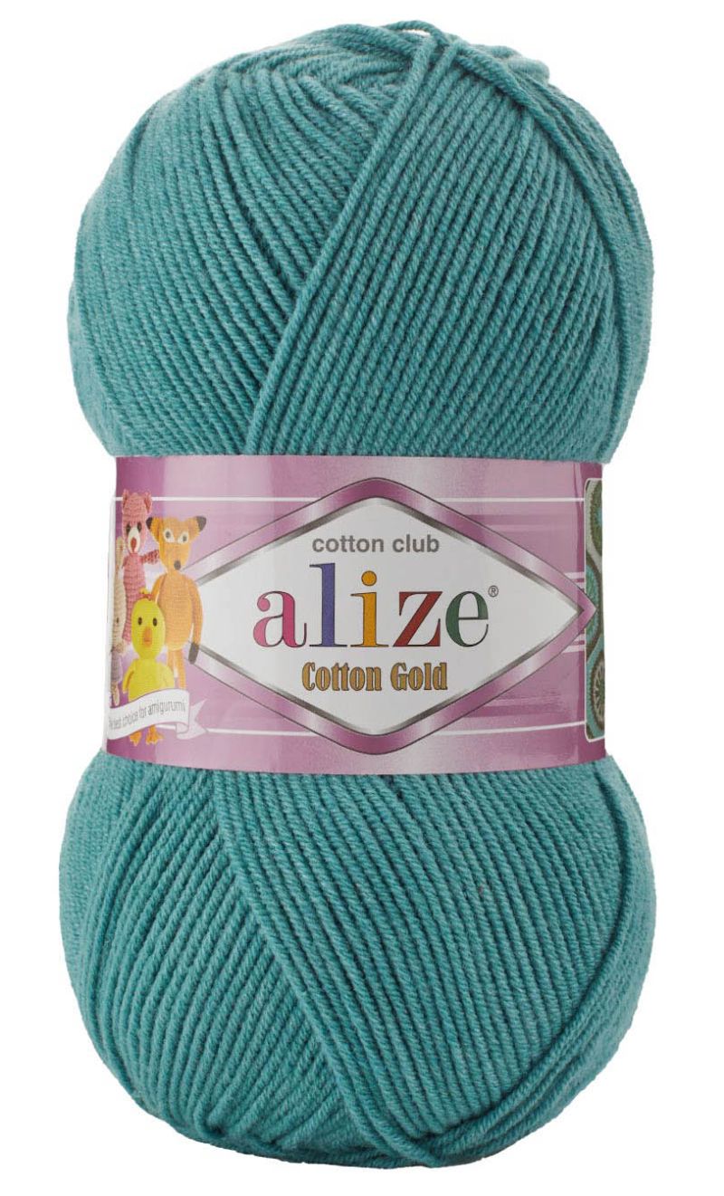Alize Cotton Gold 156 - matt smaragd
