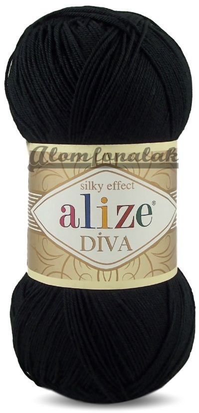 Alize Diva 60 - fekete