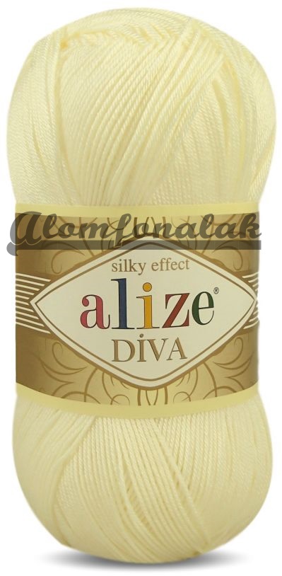 Alize Diva 62 - világos krém