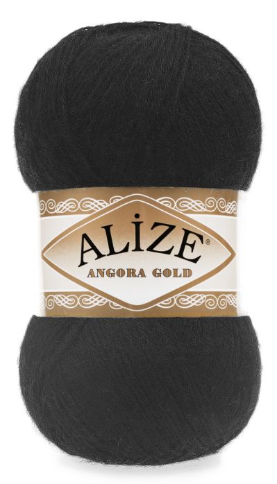 Alize Angora Gold 60 - fekete