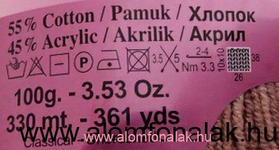 Alize Cotton Gold 676 - vénrózsaszín