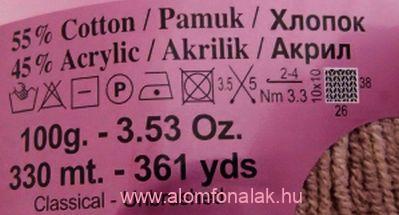Alize Cotton Gold 170 - rózsaszín
