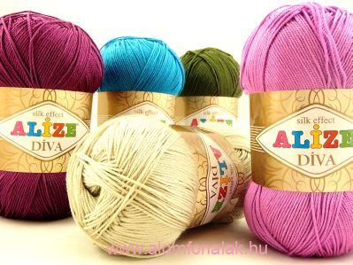 Alize Diva 161 - vénrózsaszín