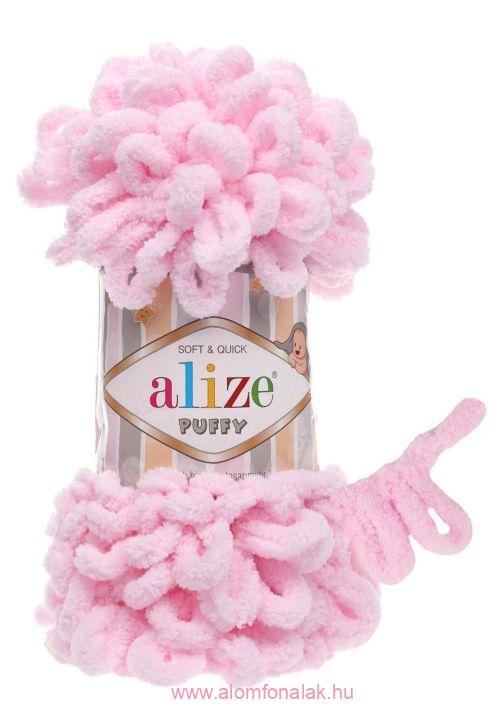 Alize Puffy 31 - halvány rózsaszín