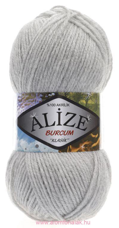 Alize Burcum Klasik 208 - halvány szürke 