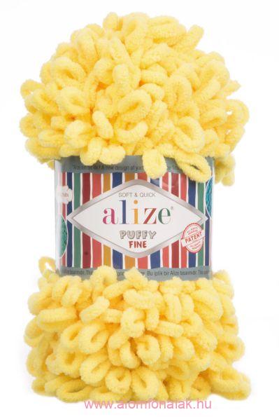Alize Puffy Fine 113 - sárga