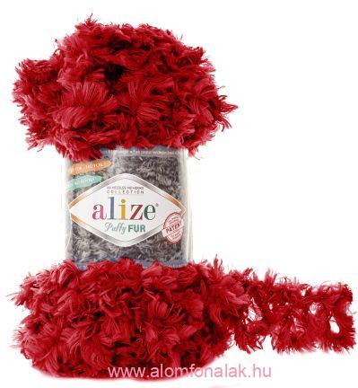 Puffy FUR 6109 - piros