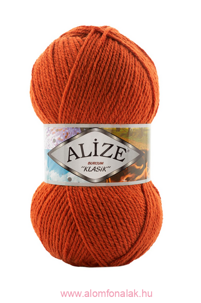 Alize Burcum Klasik 408 - világos tégla