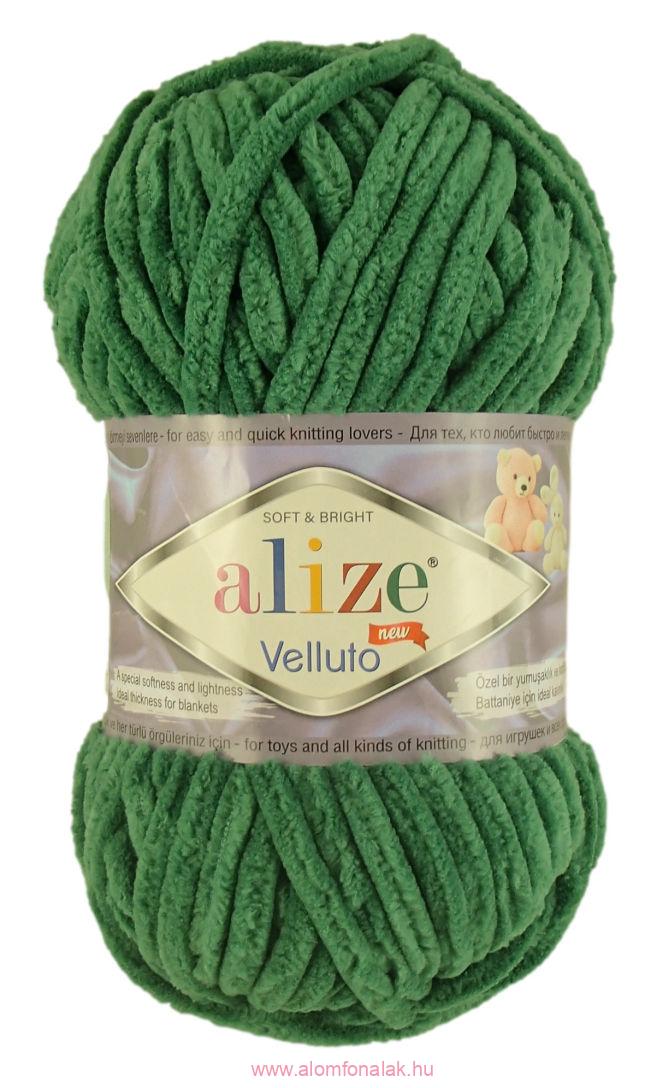 Alize Velluto 532 - fenyöfa zöld