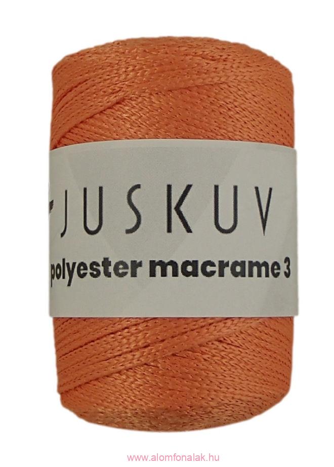 Polyester macrame Juskuv 77 - narancssárga