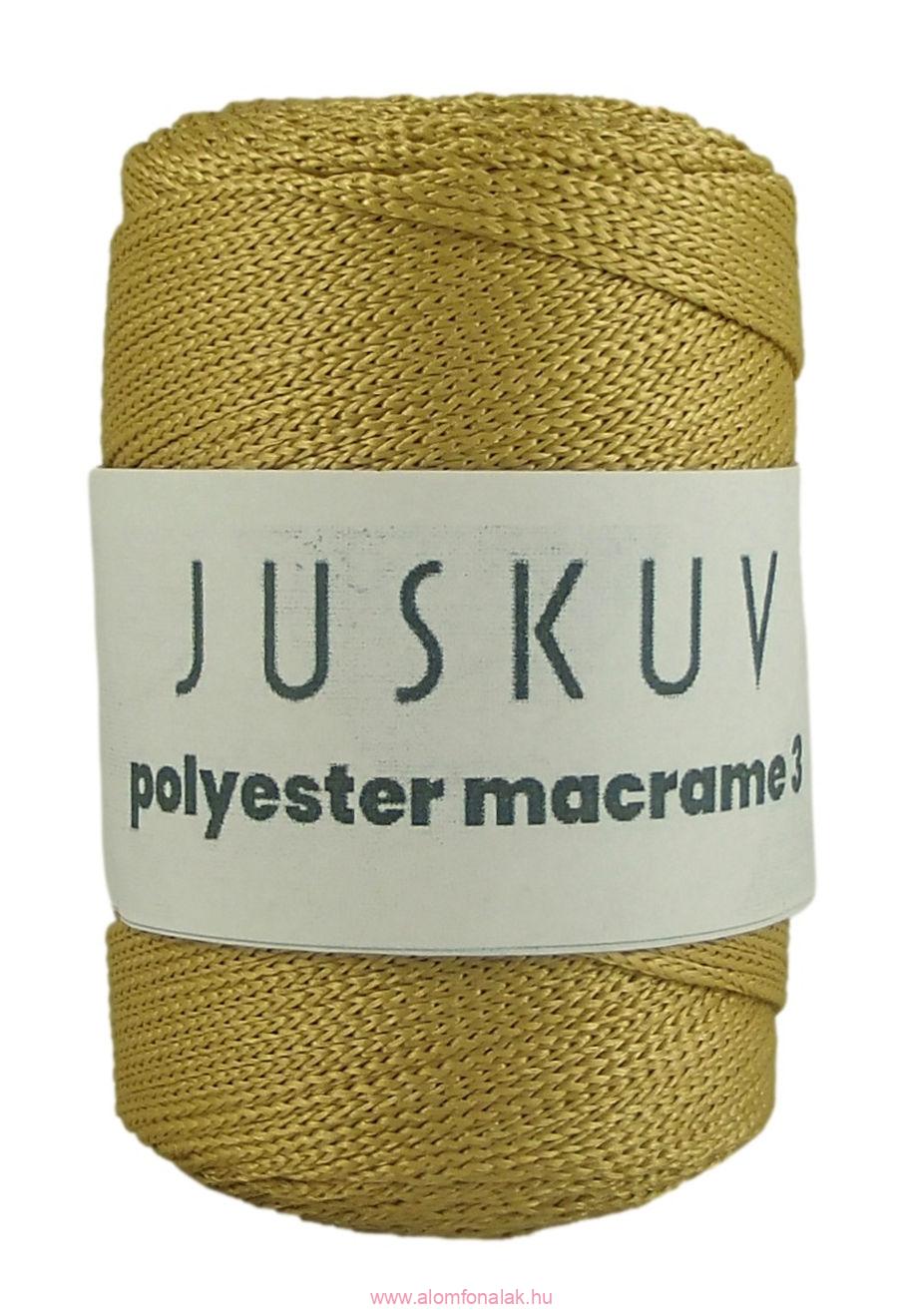 Polyester macrame Juskuv 41 - arany-bézs
