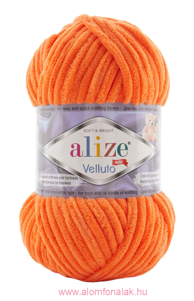 Alize Velluto 550 - mandarin