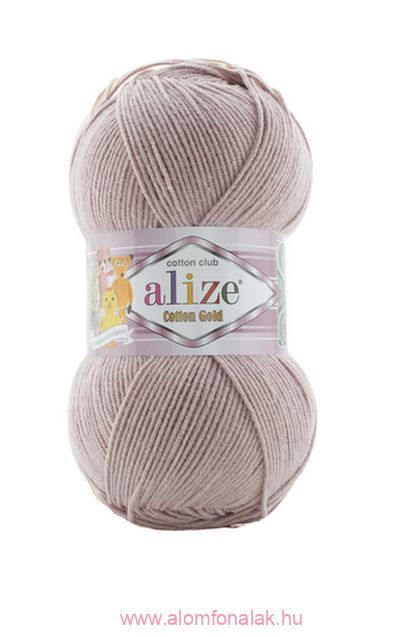 Alize Cotton Gold 592 - púder lila