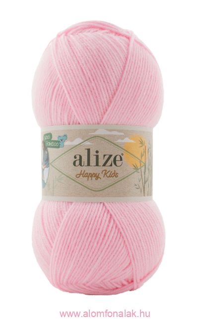 Alize Happy Kids 185 - rózsaszín