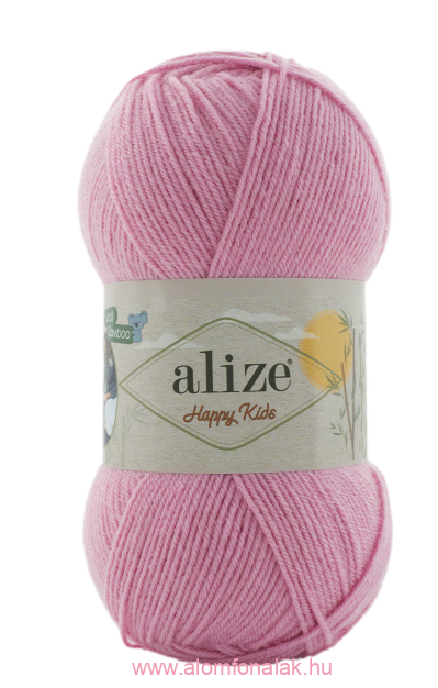 Alize Happy Kids 726 - rózsaszín