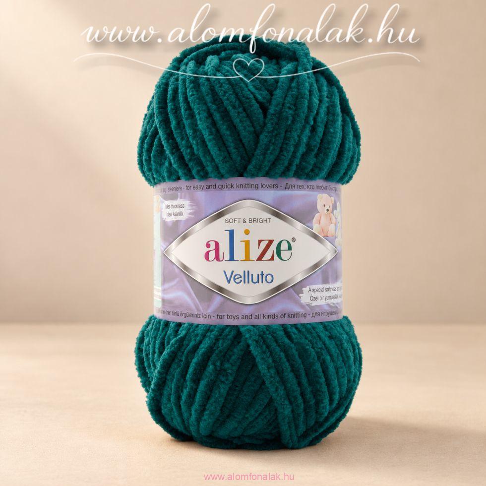 Alize Velluto 426 - karácsonyi zöld