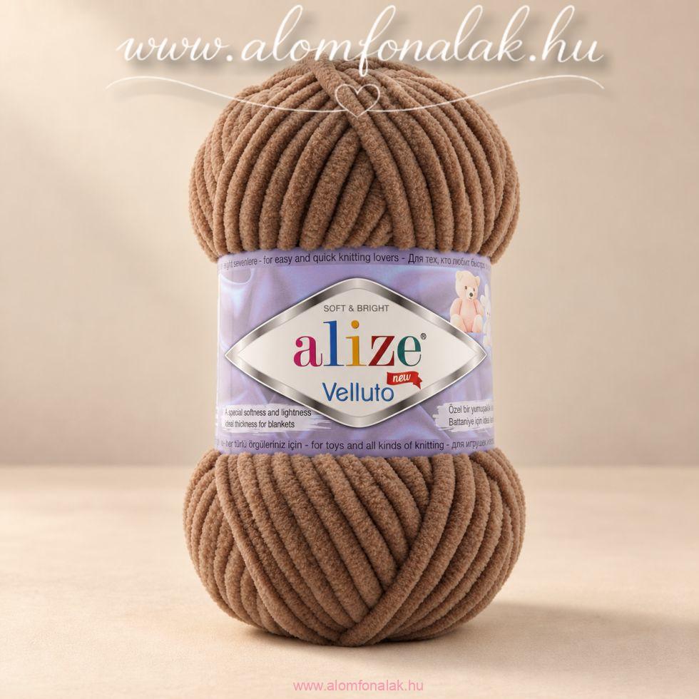 Alize Velluto 466 - barna