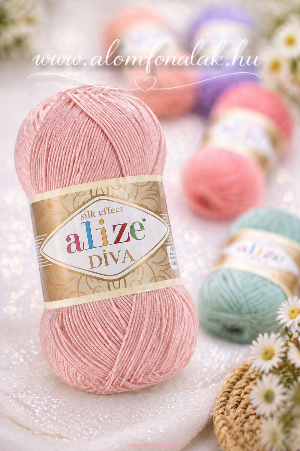 Alize Diva 161 - vénrózsaszín