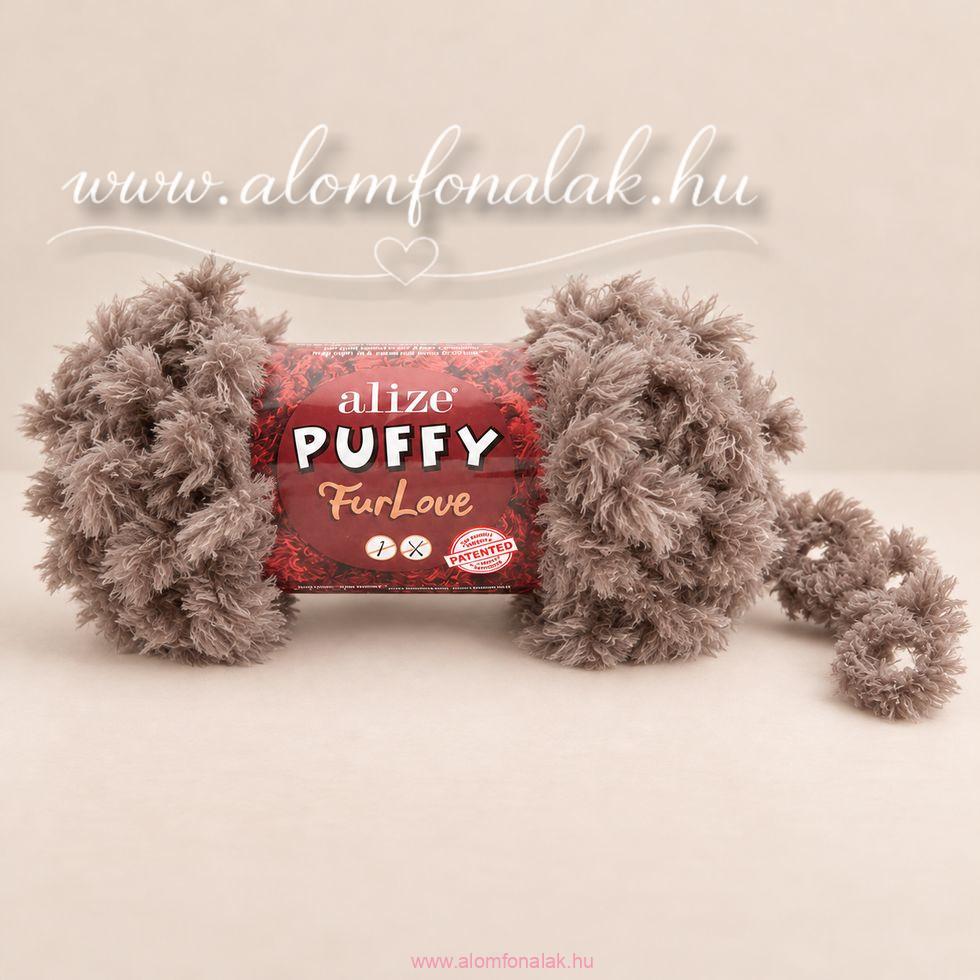 Alize Puffy Furlove 530 - szürkésbarna