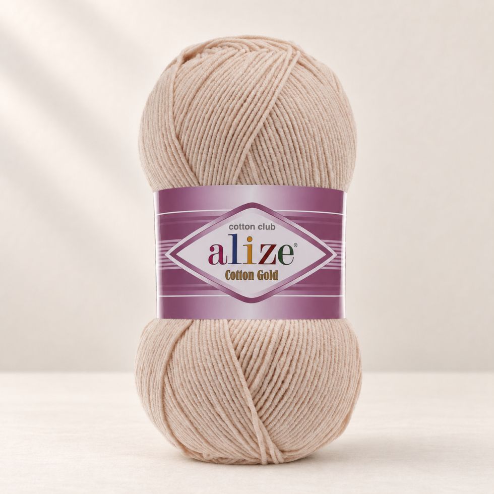 Alize Cotton Gold 67 - világos bézs