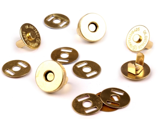 Mágneszár Ø15 mm arany