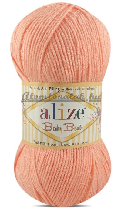 Alize Baby Best 145 - lazac rózsaszín