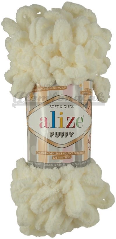 Alize Puffy 62 - vajszínű