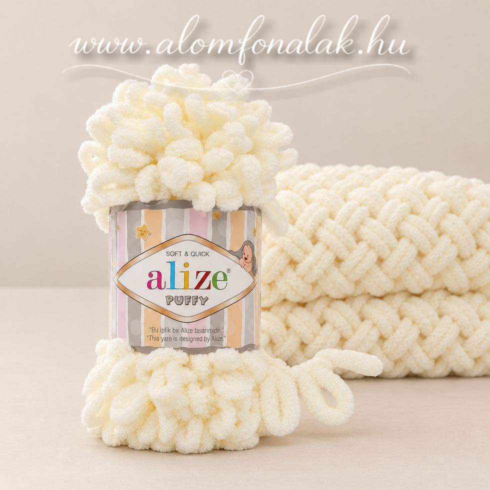 Alize Puffy 62 - vajszínű