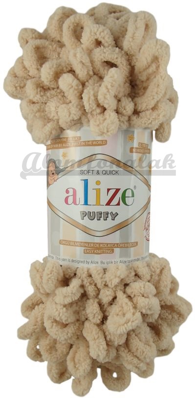 Alize Puffy 310 - mézes bézs