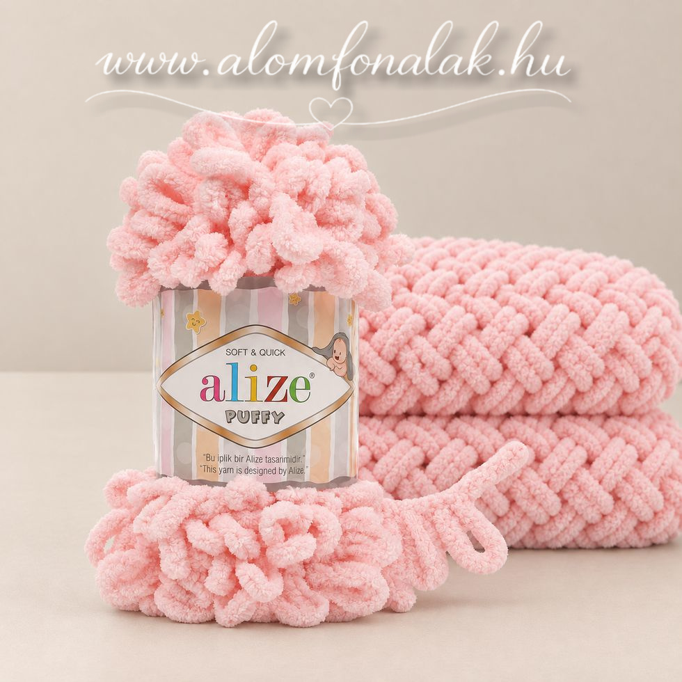Alize Puffy 340 - halvány lazac