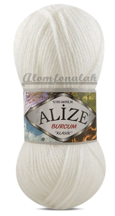 Alize Burcum Klasik 55 - fehér