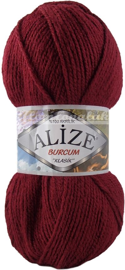 Alize Burcum Klasik 57 - bordó