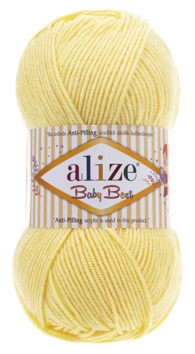 Alize Baby Best 250 - világos sárga