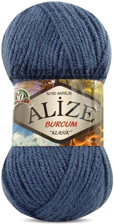 Alize Burcum Klasik 353 - indigó kék