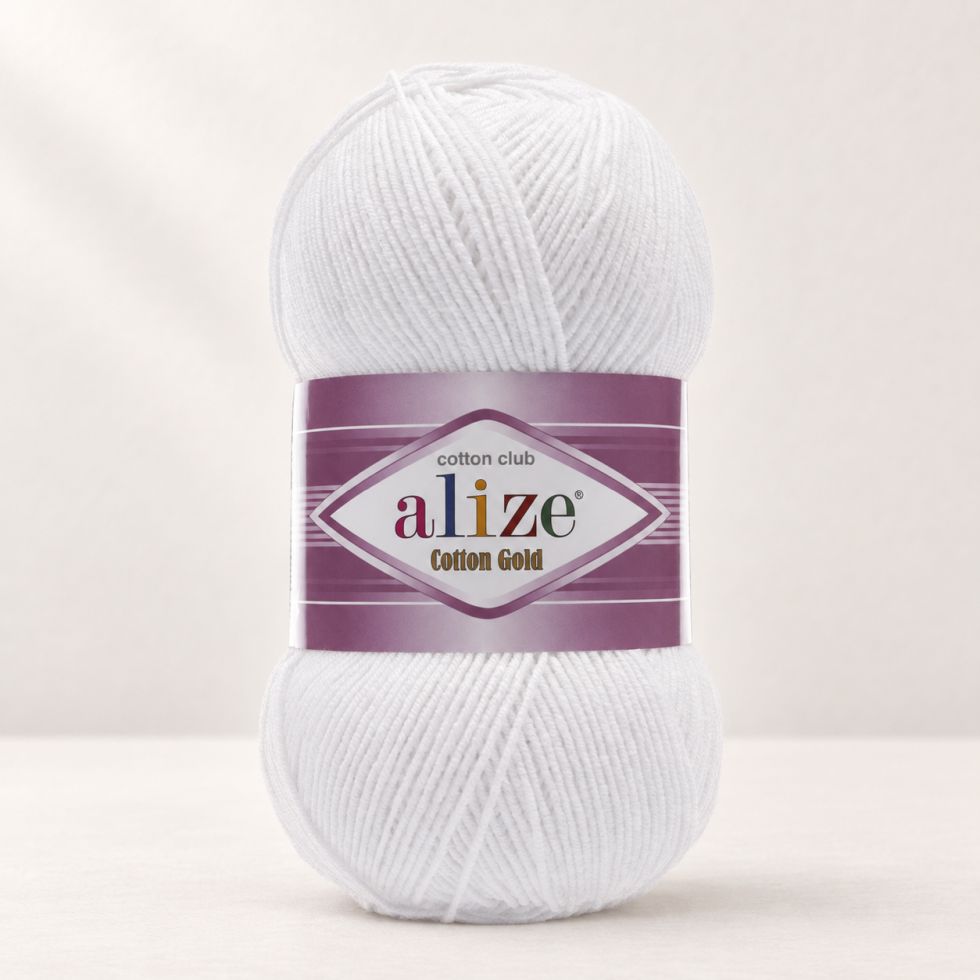 Alize Cotton Gold 55 - fehér
