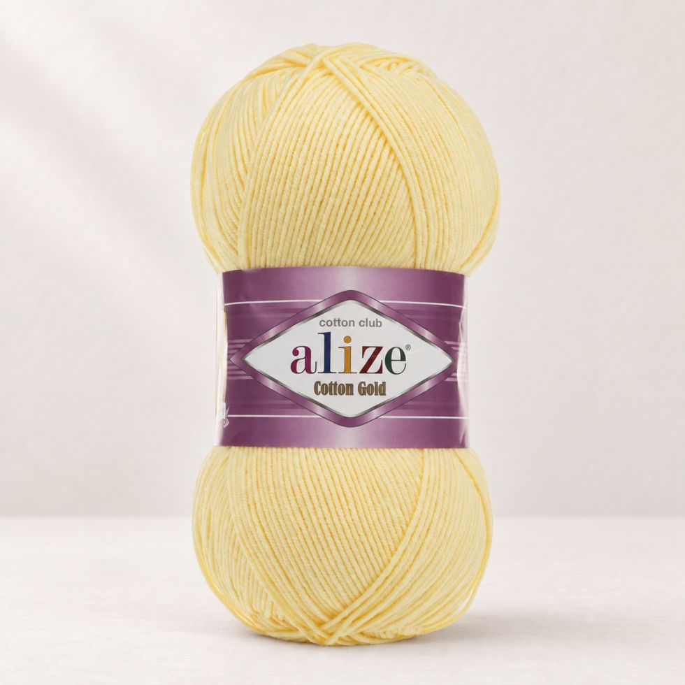 Alize Cotton Gold 187 - világossárga