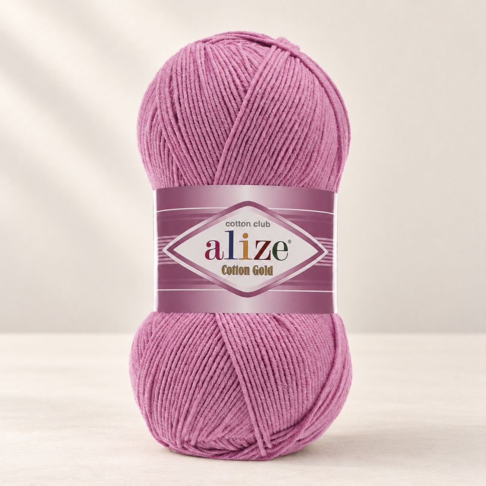 Alize Cotton Gold 98 - sötétrózsaszín