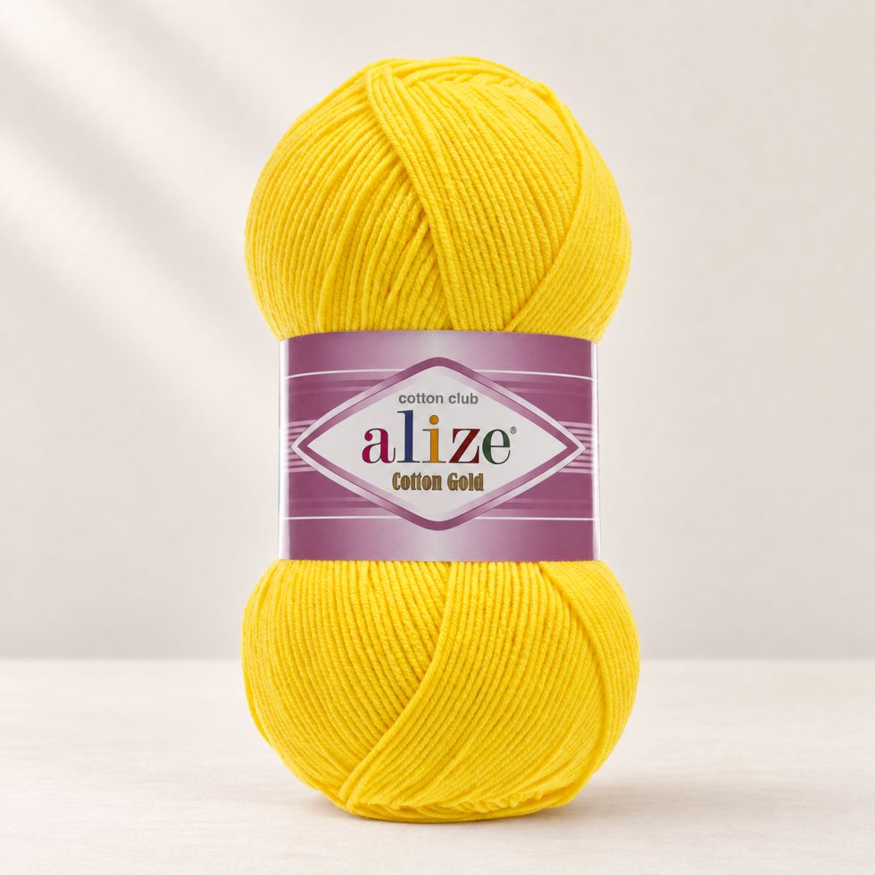 Alize Cotton Gold 110 - élénk sárga