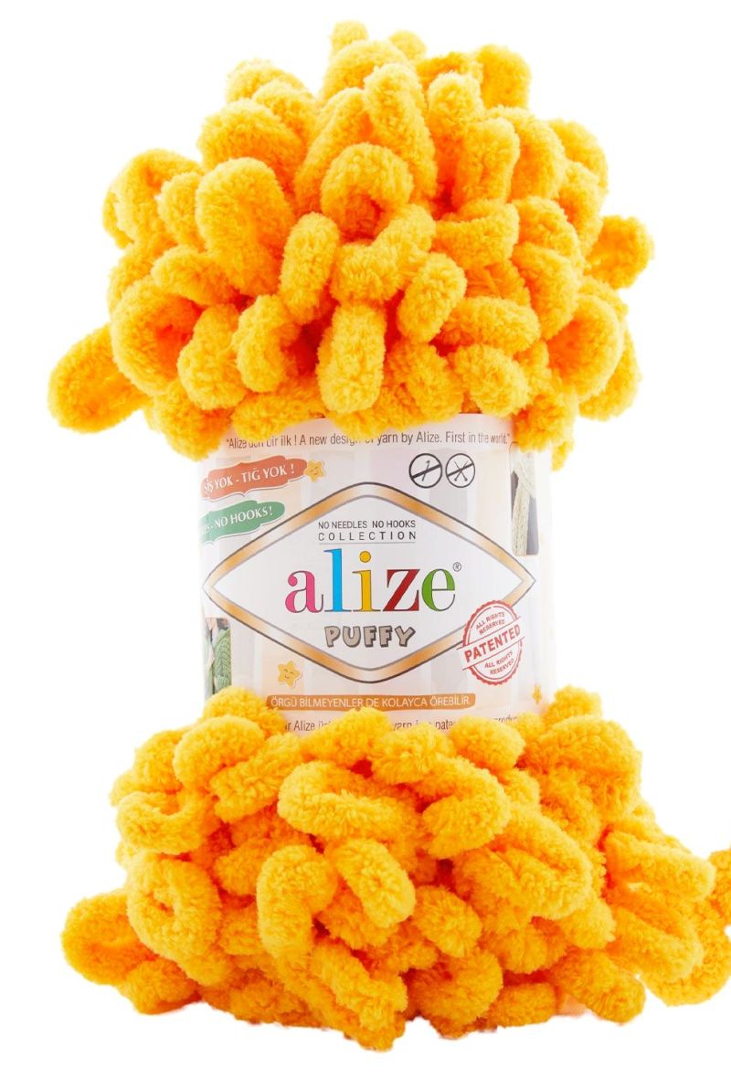 Alize Puffy 216 - sárga