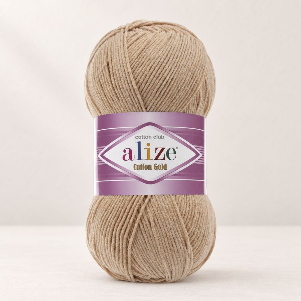 Alize Cotton Gold 262 - világos barna