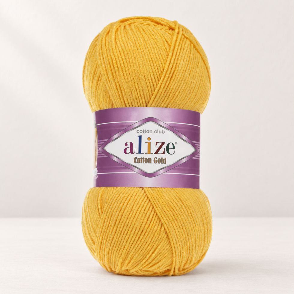 Alize Cotton Gold 216 - sárga