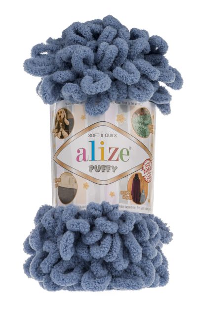 Alize Puffy 374 - farmer kék