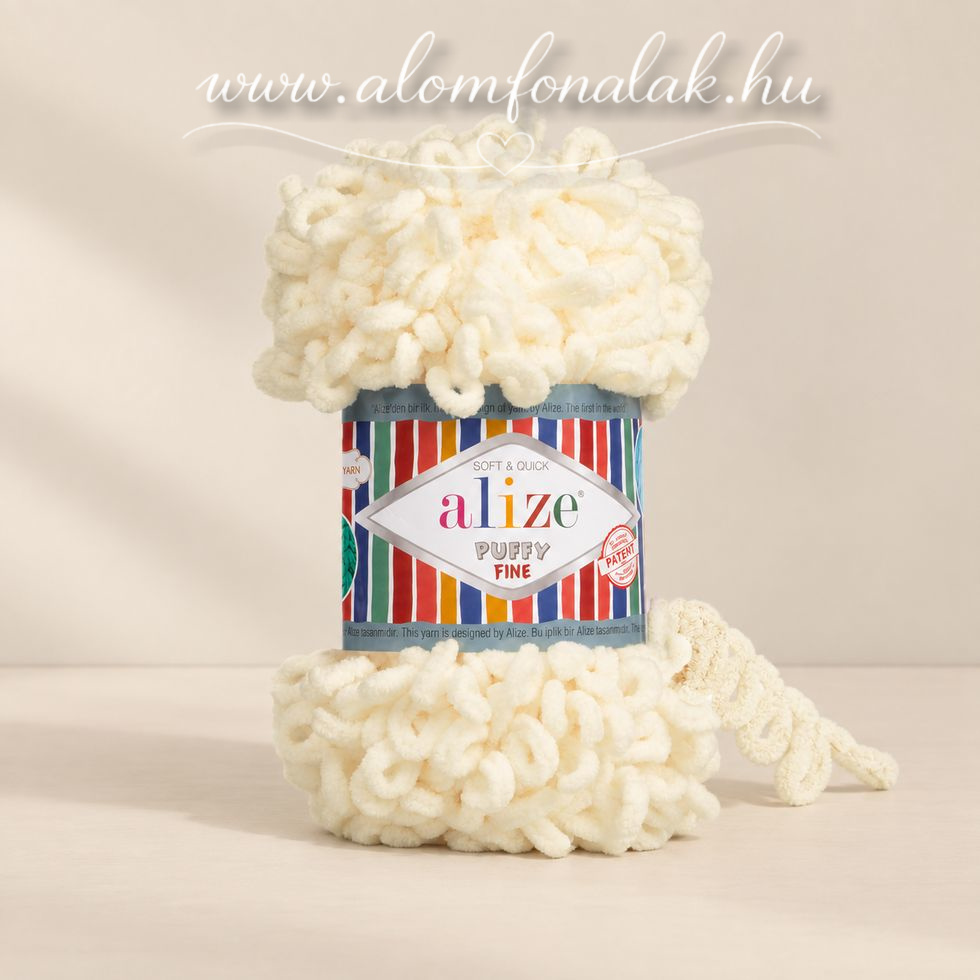 Alize Puffy Fine 62 - vajszínü