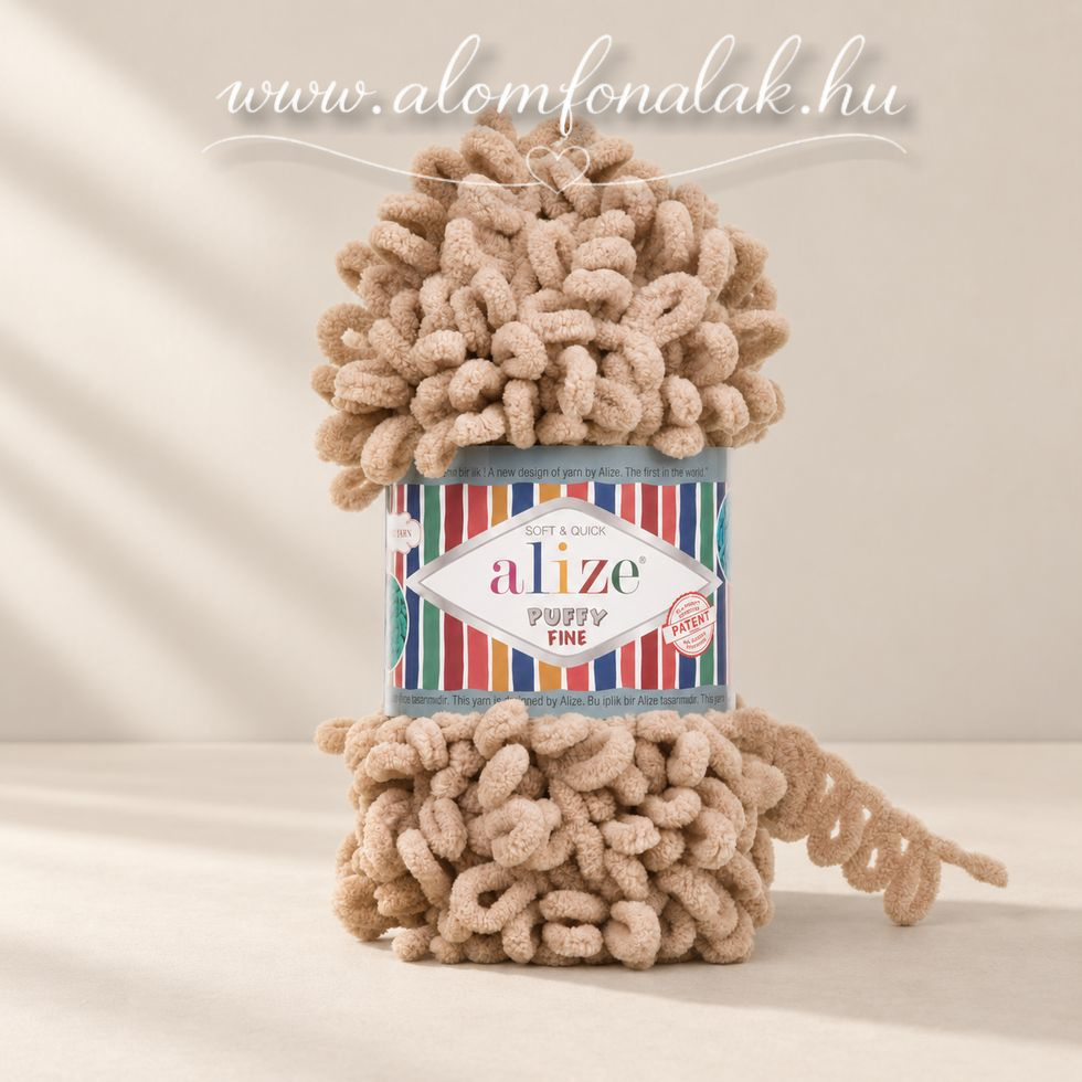 Alize Puffy Fine 415 - homok